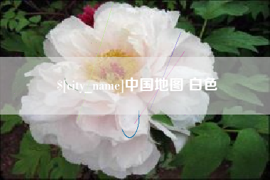 丹东中国地图 白色