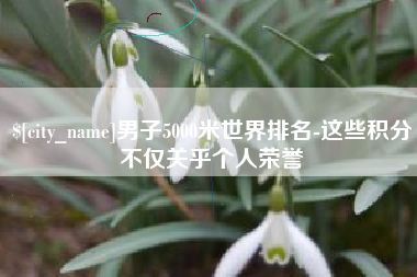 丹东男子5000米世界排名-这些积分不仅关乎个人荣誉