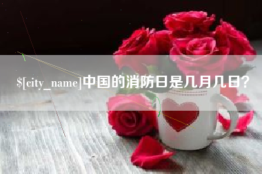丹东中国的消防日是几月几日？