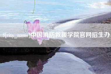 丹东中国消防救援学院官网招生办