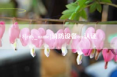 丹东消防设备ccc认证
