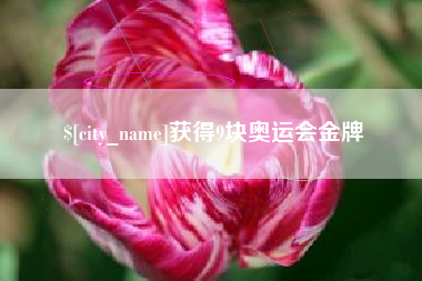 丹东获得9块奥运会金牌