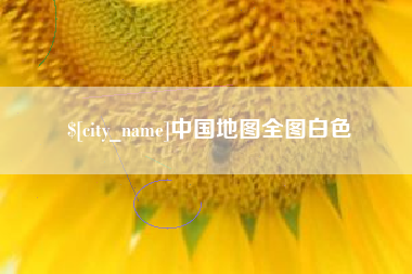 丹东中国地图全图白色