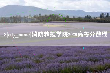 丹东消防救援学院2020高考分数线