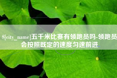 丹东五千米比赛有领跑员吗-领跑员会按照既定的速度匀速前进
