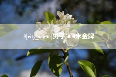 丹东男子5000米金牌