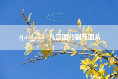 丹东九宫图分割线图片