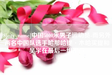 丹东中国5000米男子运动员-而另外两名中国队选手哈那哈提·木哈买提和吴宇在最后一组出场