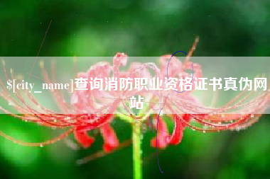 丹东查询消防职业资格证书真伪网站