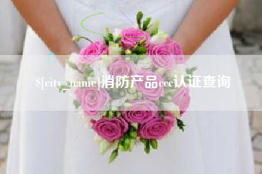 丹东消防产品ccc认证查询
