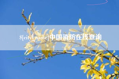 丹东中国消防在线查询