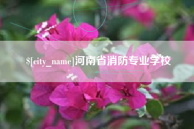 丹东河南省消防专业学校