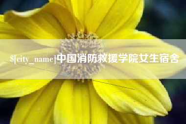 丹东中国消防救援学院女生宿舍